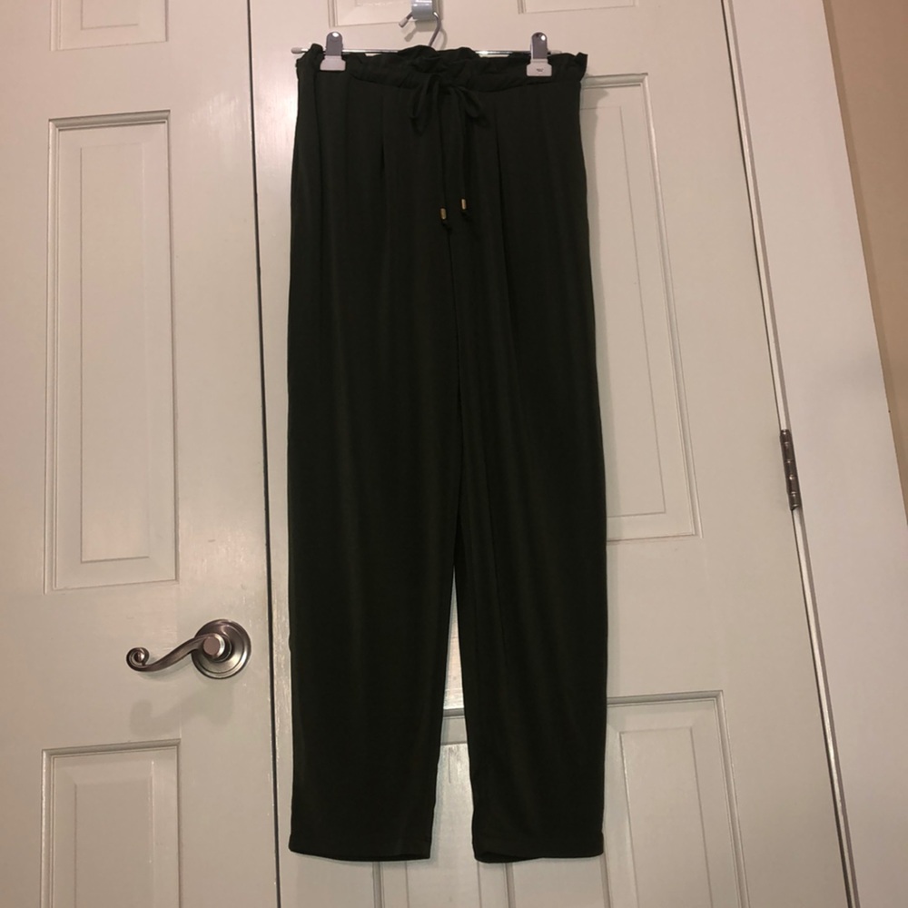 Olive green pants!